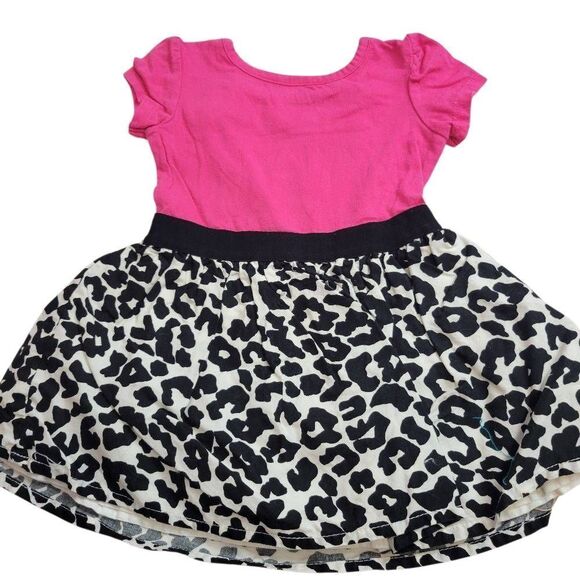 Children's Place leopard dress 9-12mo - Picture 2 of 3